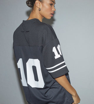 Everlast® EVERLAST BOXY FOOTBALL MESH JERSEY SS T-shirt Black