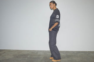 Everlast® EVERLAST BOXY FOOTBALL MESH JERSEY SS T-shirt Black