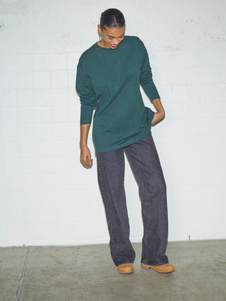 Everlast® EVERLAST HEAVY BOX FIT LS TEE T-shirt Green