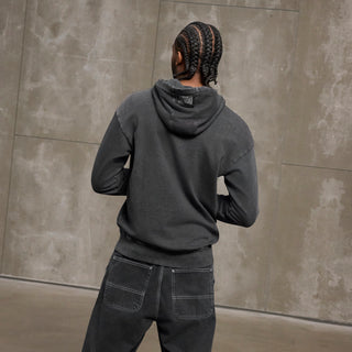 Everlast® EVERLAST WASHED EMB SWEAT HOODIE Hoodie Black