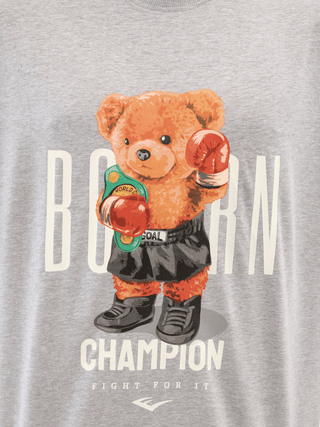 Everlast® BORN CHAMPION TEE T-shirt 413 Light Grey melange