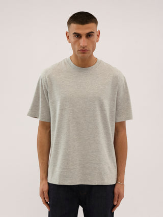 Everlast® EVERLAST BACK LOGO SS TEE T-shirt 413 Light Grey melange