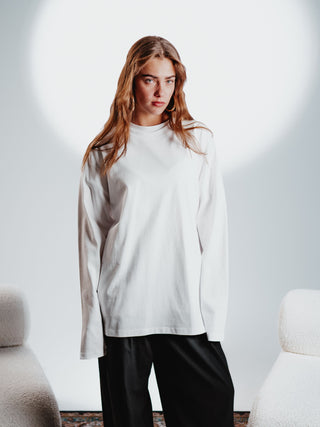 Everlast® EVERLAST HEAVY BOX FIT LS TEE T-shirt White