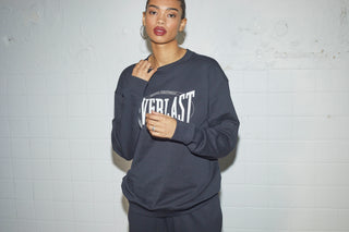 Everlast® EVERLAST LOGO CREW SWEAT Sweatshirt Black