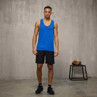 Everlast® EVERLAST Mens Athletic Training Tank Top EVERDRI ™ T-shirt Blue