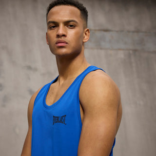 Everlast® EVERLAST Mens Athletic Training Tank Top EVERDRI ™ T-shirt Blue