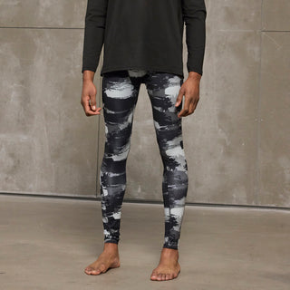 Everlast® EVERLAST Mens MMA AOP Combat Stretch Tights Long EVERDRI ™ Pants Black