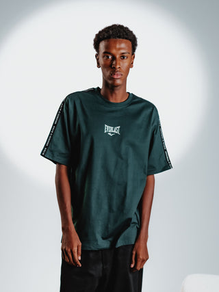 Everlast® EVERLAST Mens SS Oversized Heavyweight Greatness Is Within Tee T-shirt Green
