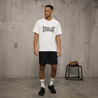 Everlast® EVERLAST Mens SS Oversized Iconic Maximized Logo Tee T-shirt White