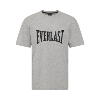 Everlast® EVERLAST Mens SS Oversized Iconic Maximized Logo Tee T-shirt Grey
