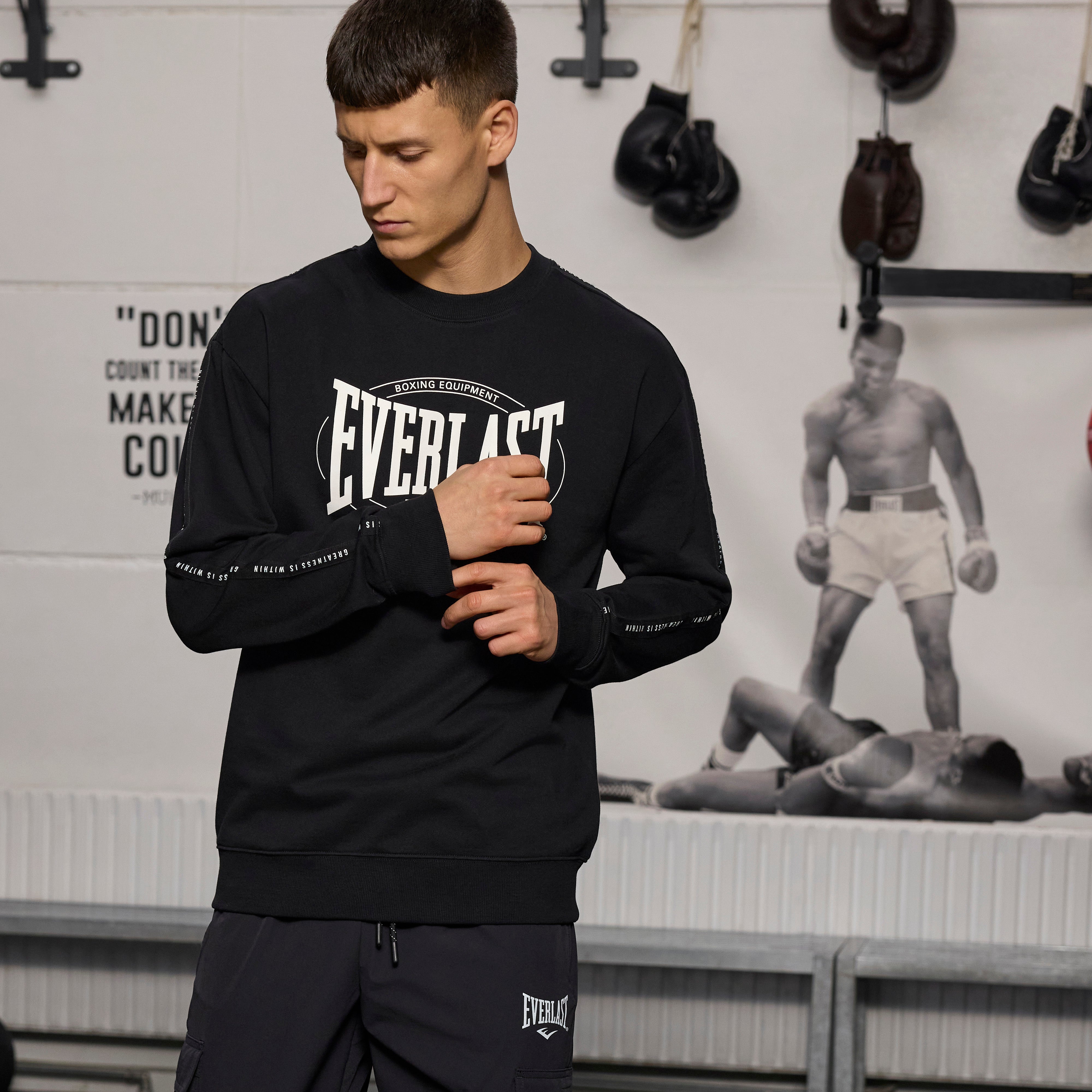 EVERLAST while Worldwide Greeastest Crew Sweat EVERLAST Nordic