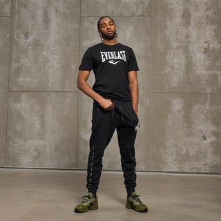 Everlast® EVERLAST Mens Worldwide Greastest Crew Sweat Zip Pants Pants Black