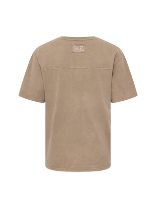 Everlast® EVERLAST WASHED BOX FIT LOGO TEE T-shirt Sand
