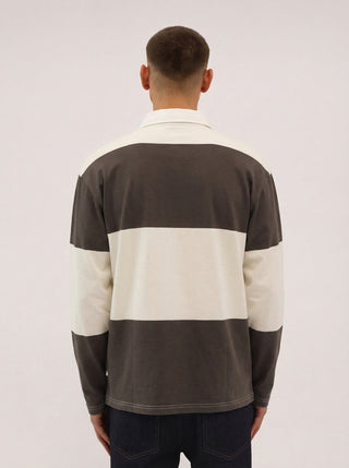 Everlast® HERITAGE POLO LS T-shirt 019 Off White