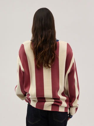 Everlast® Heritage Striped Jersey Knit 19-1533 TCX