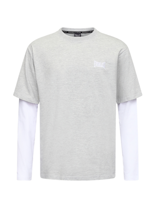 Everlast® LAYERED BACK LOGO LS T-shirt Grey