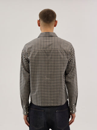 Everlast® Long Sleeve Checked Shirt Shirt Blue