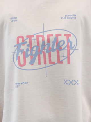 Everlast® Street Fighter Tee T-shirt Hvid